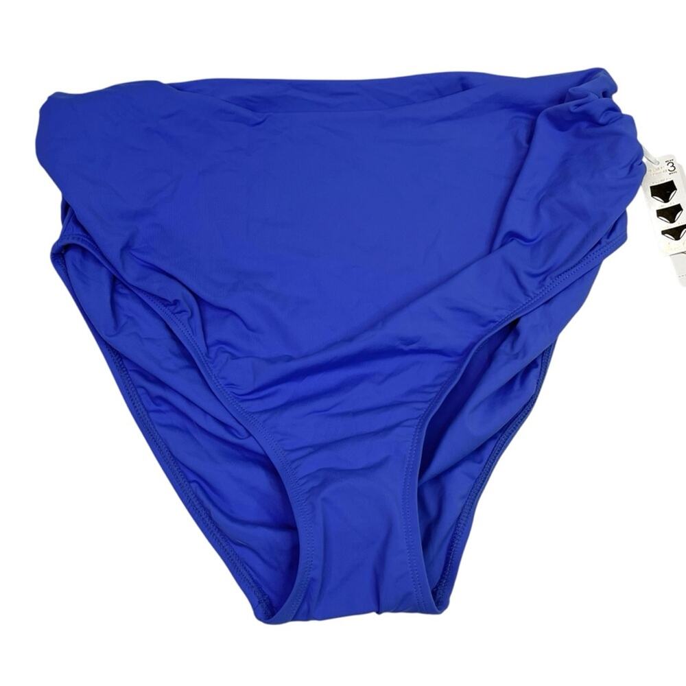 Anne Cole Live In Color Convertible Bikini bottoms peri - 22W - Picture 3 of 12